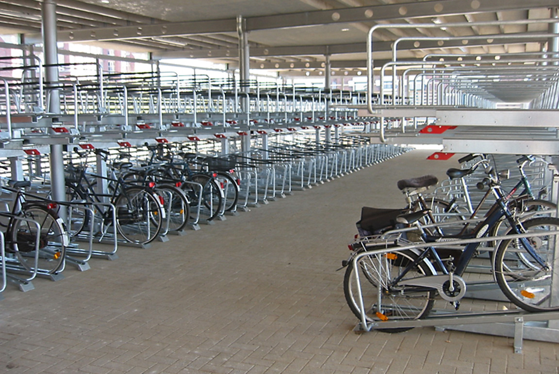 Orion sistema di parcheggio per biciclette a doppio livello
